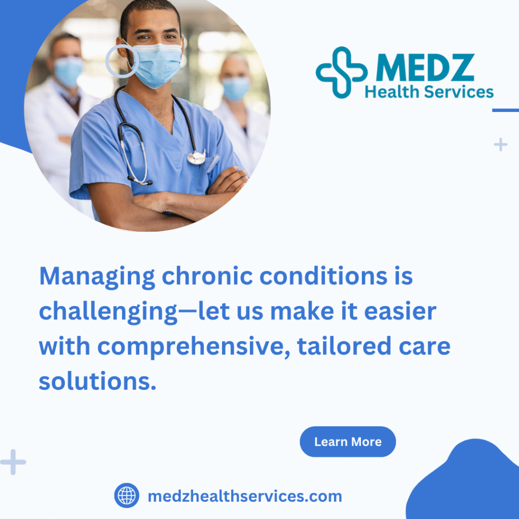 Managing chronic conditions is challenging—let us make it easier with comprehensive, tailored care solutions.