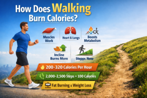 Walking for fitness and calorie burn